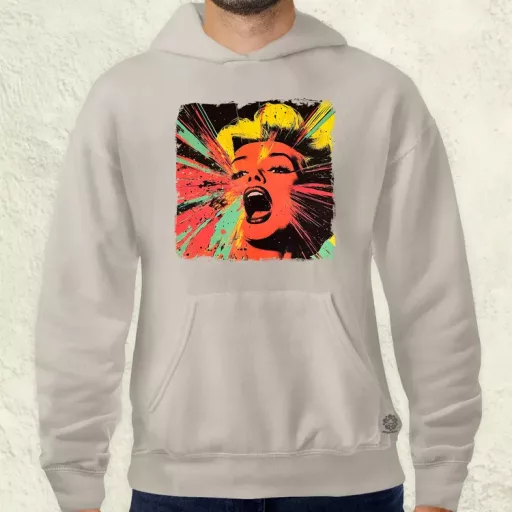 Pop art Marilyn Monroe v5 férfi pulóver