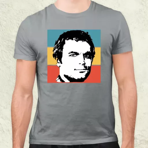 Terence Hill fanart v5 férfi póló