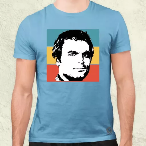 Terence Hill fanart v5 férfi póló
