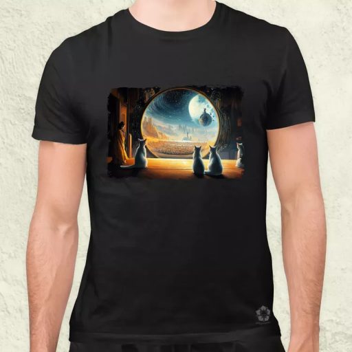 Macskauralom v1 férfi póló