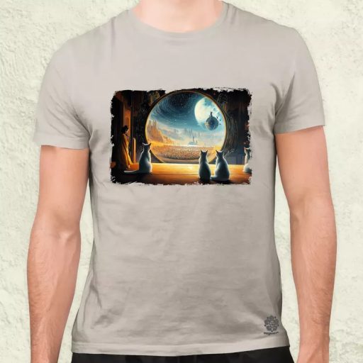 Macskauralom v1 férfi póló