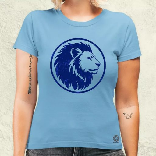 Oroszlán sziluett v1 női póló