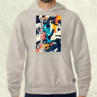 Absztrakt graffiti v3 férfi pulóver