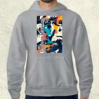 Absztrakt graffiti v3 férfi pulóver