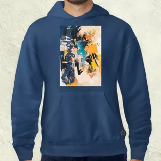 Absztrakt graffiti v5 férfi pulóver