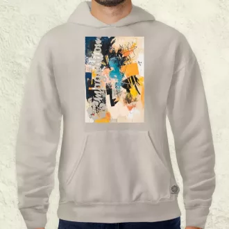 Absztrakt graffiti v5 férfi pulóver