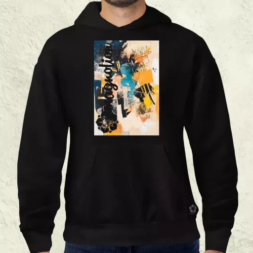Absztrakt graffiti v5 férfi pulóver