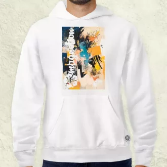 Absztrakt graffiti v5 férfi pulóver
