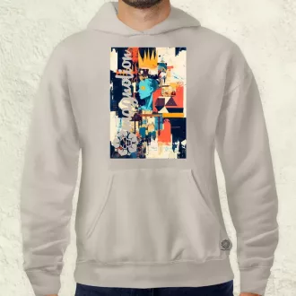 Absztrakt graffiti v6 férfi pulóver