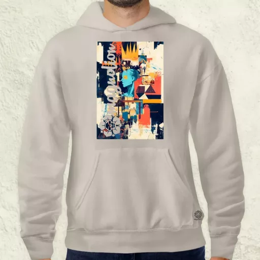 Absztrakt graffiti v6 férfi pulóver