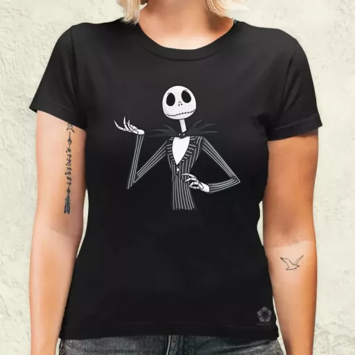 Jack Skellington fanart v1 női póló