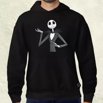 Jack Skellington fanart v1 férfi pulóver