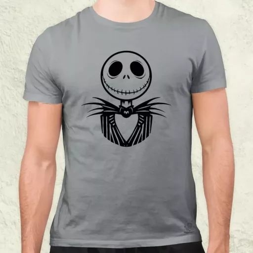 Jack Skellington fanart v2 férfi póló