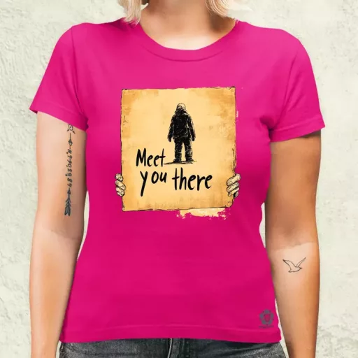 Meet you there v2 női póló