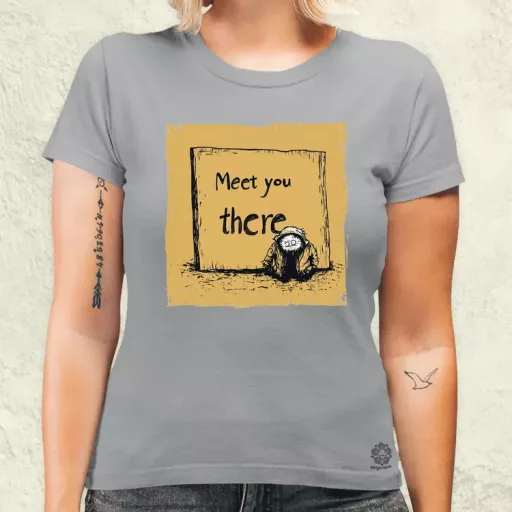 Meet you there v3 női póló