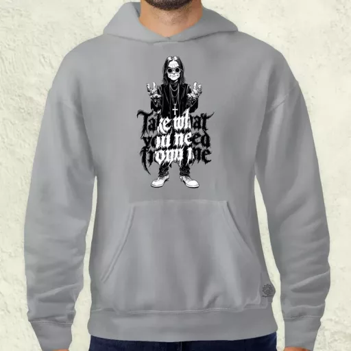 Ozzy Osbourne fanart férfi pulóver