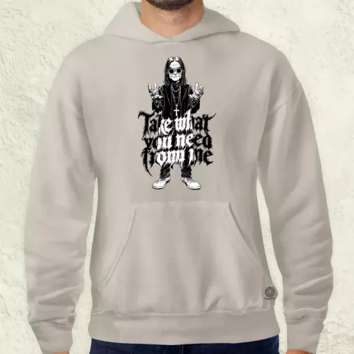 Ozzy Osbourne fanart férfi pulóver
