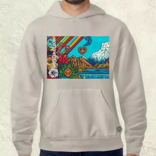 Spirituális béke v15 férfi pulóver