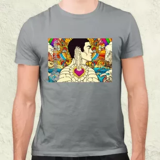 Spirituális béke v16 férfi póló