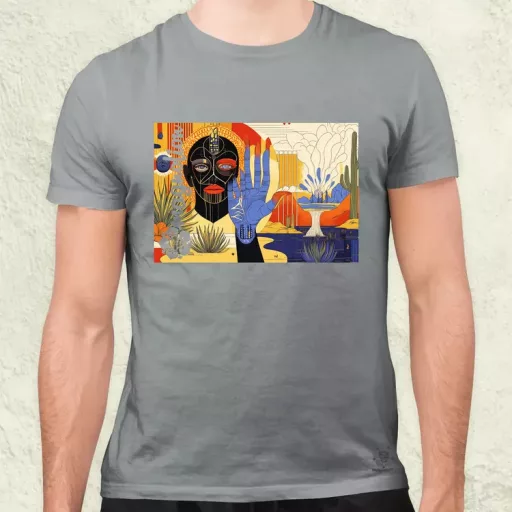 Spirituális béke v17 férfi póló