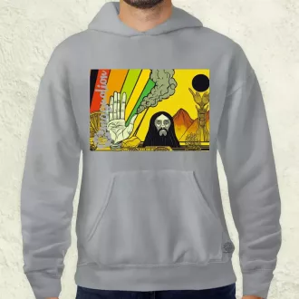 Spirituális béke v19 férfi pulóver