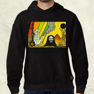 Spirituális béke v19 férfi pulóver