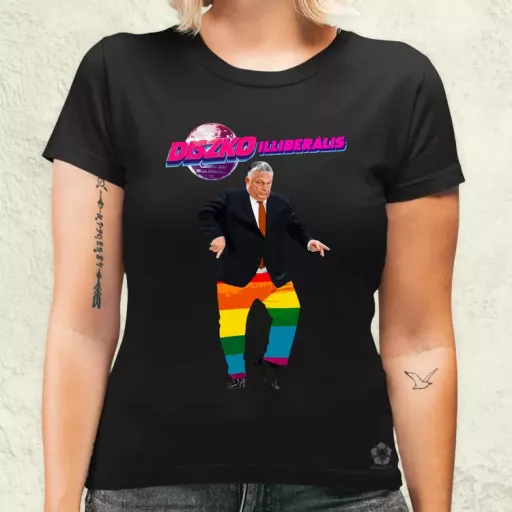 Diszkóilliberális női póló