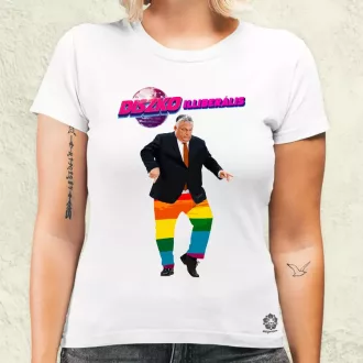 Diszkóilliberális női póló