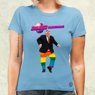 Diszkóilliberális női póló