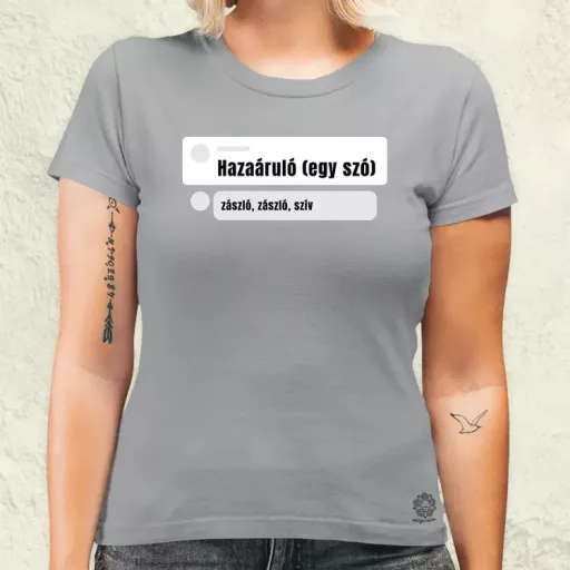 Hazaáruló női póló