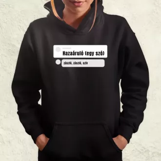 Hazaáruló női pulóver