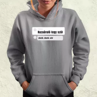 Hazaáruló női pulóver