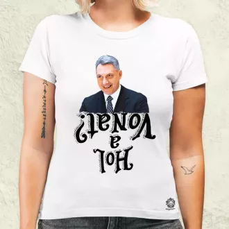Hol a vonat? női póló