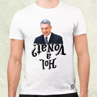 Hol a vonat? férfi póló