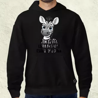 Nem zebra férfi pulóver
