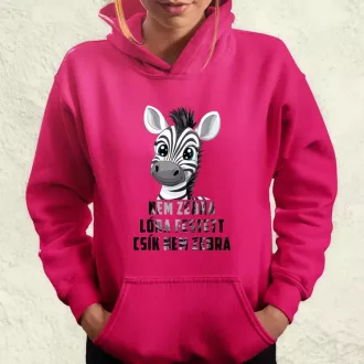 Nem zebra női pulóver