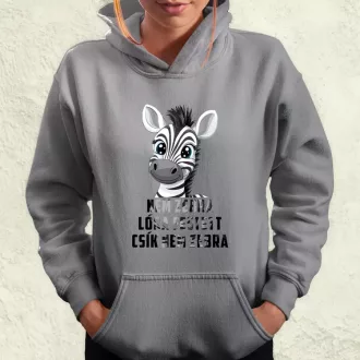 Nem zebra női pulóver