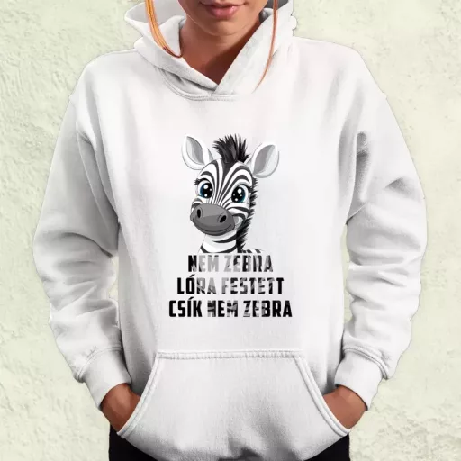 Nem zebra női pulóver
