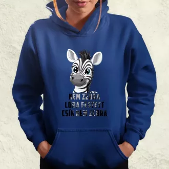 Nem zebra női pulóver