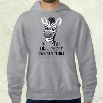 Nem zebra férfi pulóver