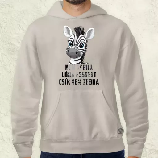 Nem zebra férfi pulóver