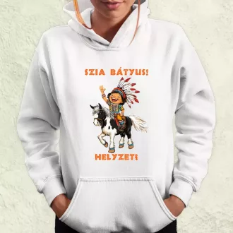Szia Bátyus! Helyzet? női pulóver