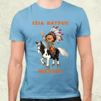 Szia Bátyus! Helyzet? férfi póló