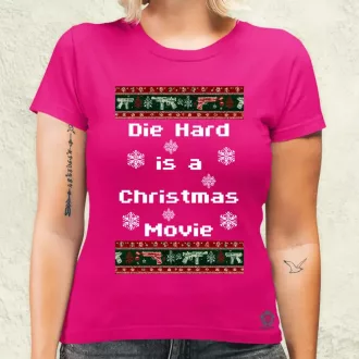 Die Hard XMAS női póló