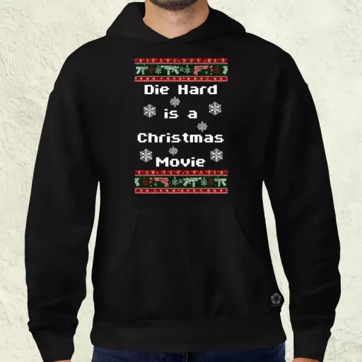 Die Hard XMAS férfi pulóver