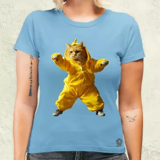 Miauuunkácsy a ninja női póló