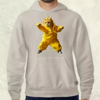 Miauuunkácsy a ninja férfi pulóver