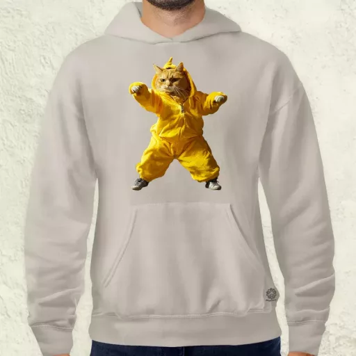 Miauuunkácsy a ninja férfi pulóver