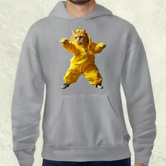 Miauuunkácsy a ninja férfi pulóver