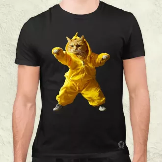 Miauuunkácsy a ninja férfi póló